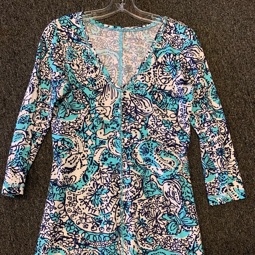 Lilly Pulitzer Prima Cotton size small